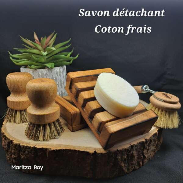 Porte savon en merisier - Image 2